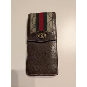 Vintage Anniversary Collection Gucci Sherry Line Sunglasses Holder Cigarette